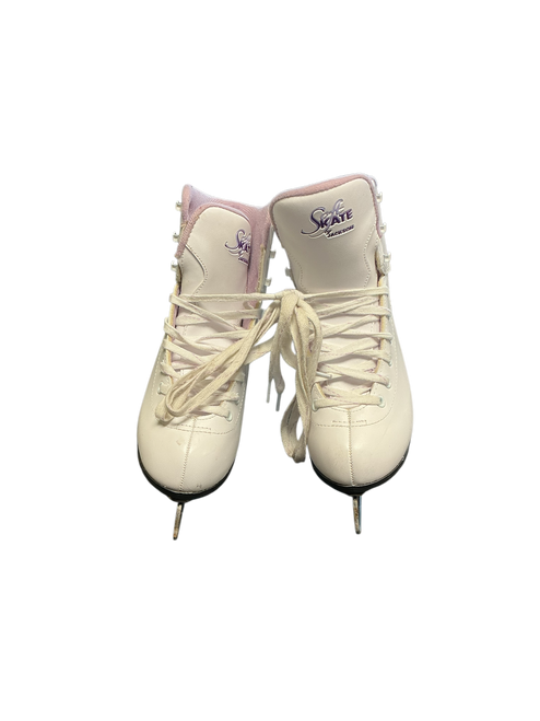 Vist Large View of Product Image Which is Used Jackson SOFT SKATE Girls Figure Skate White Junior 04