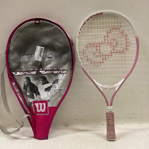 Vist Large View of Product Image Which is Used HELLOKITTY Junior Tennis Racquet Yellow 21"