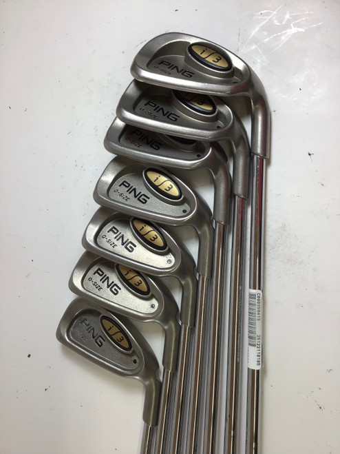 Vist Large View of Product Image Which is Used Ping I3 BLACK DOT Mens Iron Set RH 3I-PW