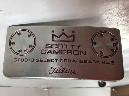 Vist Large View of Product Image Which is Used Titleist SCOTTY CAMERON STUDIO SELECT SQUAREBACK Mens Putter RH
