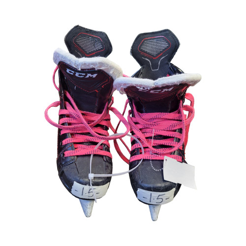 Vist Large View of Product Image Which is Used CCM JETSPEED FT470 SKATES JR Junior Hockey Skate Junior 01.5