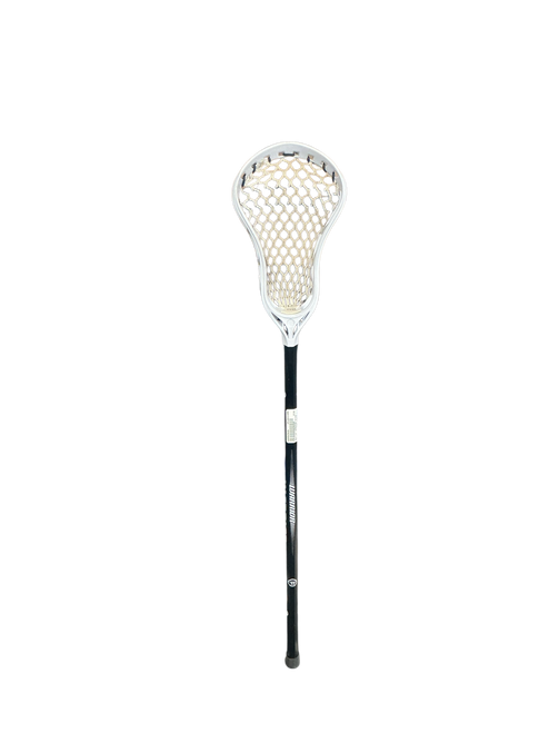 Vist Large View of Product Image Which is Used Warrior LACROSSE STICK Jr Atk/Mid Complete Stick Black