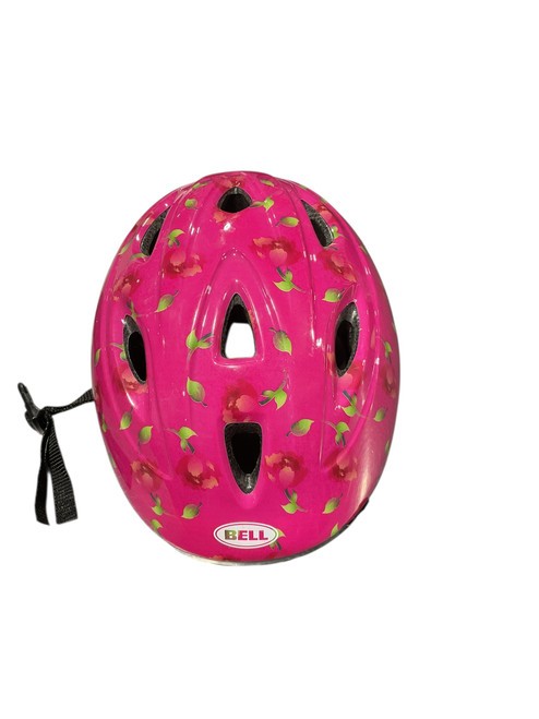 Vist Large View of Product Image Which is Used Bell PINK ROSES HELMET YOUTH Bike Helmet Pink Fits all
