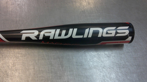 Vist Large View of Product Image Which is Used Rawlings MACHINE ALLOY BB/SB USA 2 5/8 Bat 29"