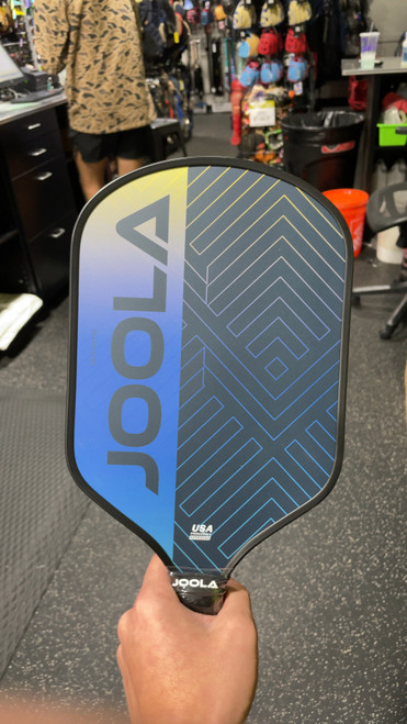 Vist Large View of Product Image Which is Used JOOLA OKKOTO Pickleball Racquet Navy Blue