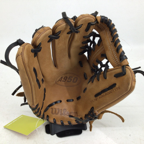 Vist Large View of Product Image Which is Used Wilson A950 11.75IN LHT BB GLOVE BB/SB Glove LH Throw Brown 11 3/4"