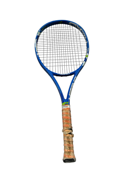 Vist Large View of Product Image Which is Used Head LASER MP RACQUET Adult Tennis Racquet Royal Blue 4 1/4"