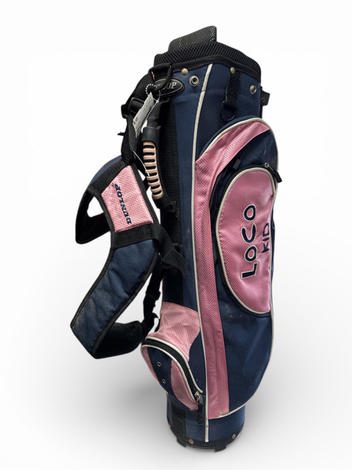 Vist Large View of Product Image Which is Used LOCO Jr Stand Bag Navy Blue