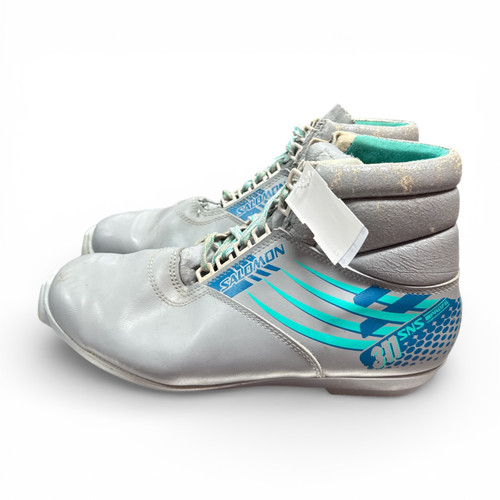 Vist Large View of Product Image Which is Used Salomon Mens SNS XC Ski Boots Grey M 12.5-13