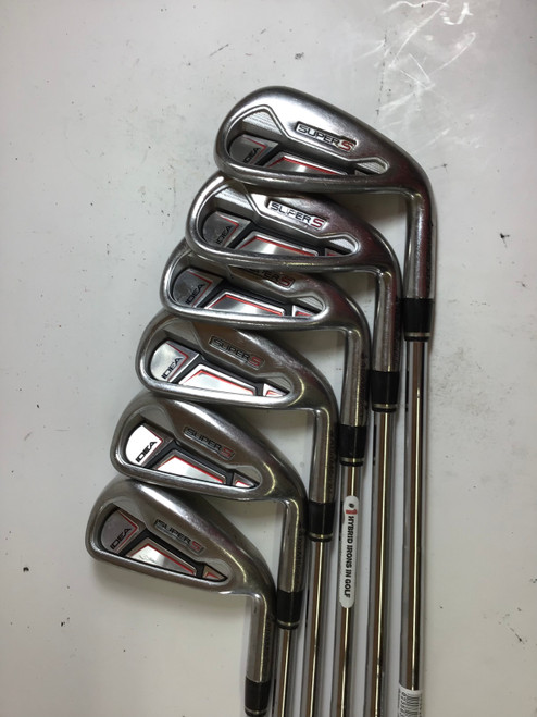 Vist Large View of Product Image Which is Used Adams Golf IDEA SUPER S Mens Iron Set RH 5I-PW