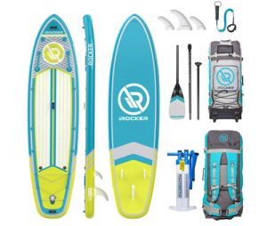 Vist Large View of Product Image Which is Used I-ROCKER ALL AROUND 11FT iSUP STAND UP PADDLEBOARD