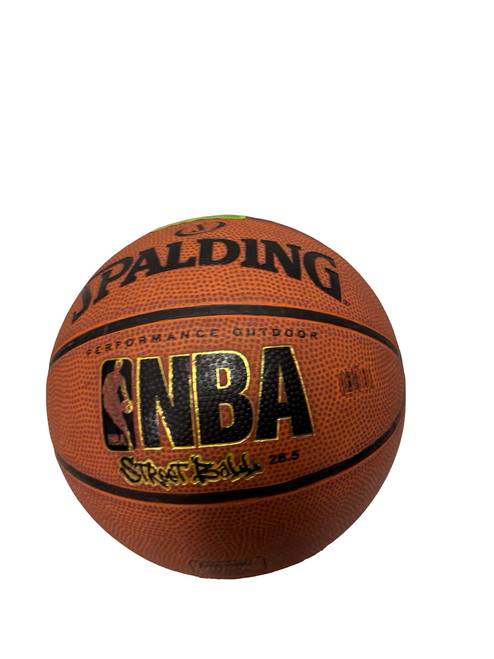 Vist Large View of Product Image Which is Used Spalding NBA STREET BALL Outdoor Basketball 28 1/2"