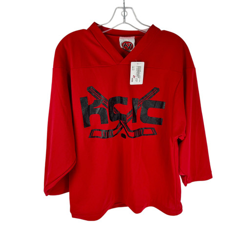 Used K1 Hockey Practice Jersey Red Youth LG 11506-S000243602