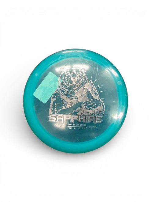Vist Large View of Product Image Which is Used Latitude 64 SAPPHIRE Disc Golf Driver Kelly green