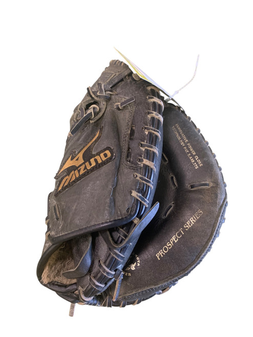 Vist Large View of Product Image Which is Used Mizuno POWER CLOSE BB/SB Catchers RH Throw Black 31 1/2"