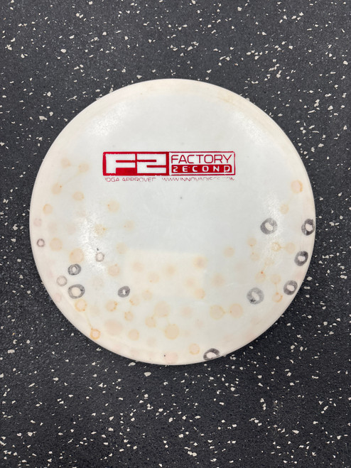 Vist Large View of Product Image Which is Used Innova DX GATOR Disc Golf Mid Range White