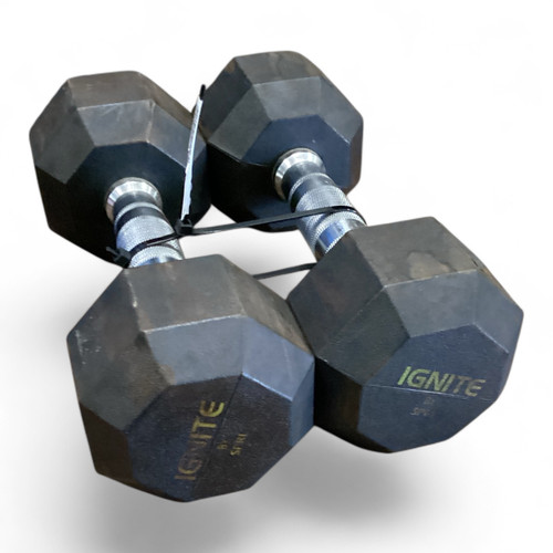 Vist Large View of Product Image Which is Hex Dumbbell 15 lb Pair