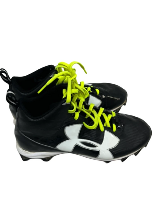 Vist Large View of Product Image Which is Used Under Armour Crusher Mens 6.5 FB Cleats Black  