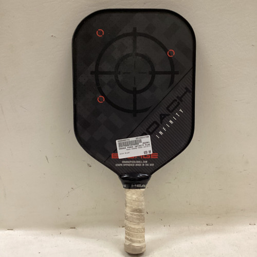 Vist Large View of Product Image Which is Used ENGAGE POACH INFINITY Pickleball Racquet Black