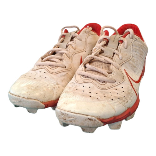 Vist Large View of Product Image Which is Used Nike DIAMOND BB/SB Cleats Red Junior 06