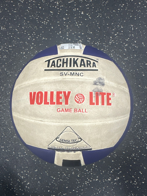Vist Large View of Product Image Which is Used Tachikara VOLLEY LITE SV-MNC Indoor VB Purple