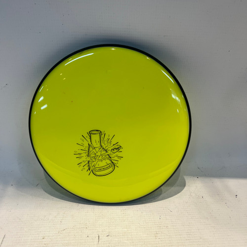 Vist Large View of Product Image Which is Used MVP SOFT GLITCH LAB PUTTER Disc Golf Putter Yellow