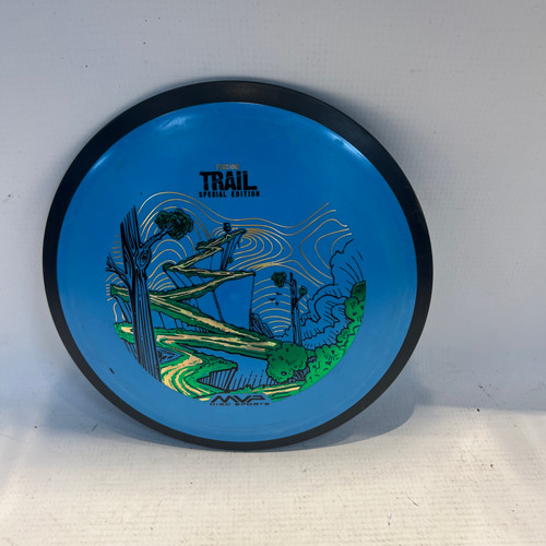 Vist Large View of Product Image Which is Used FISSION Disc Golf Driver Royal Blue