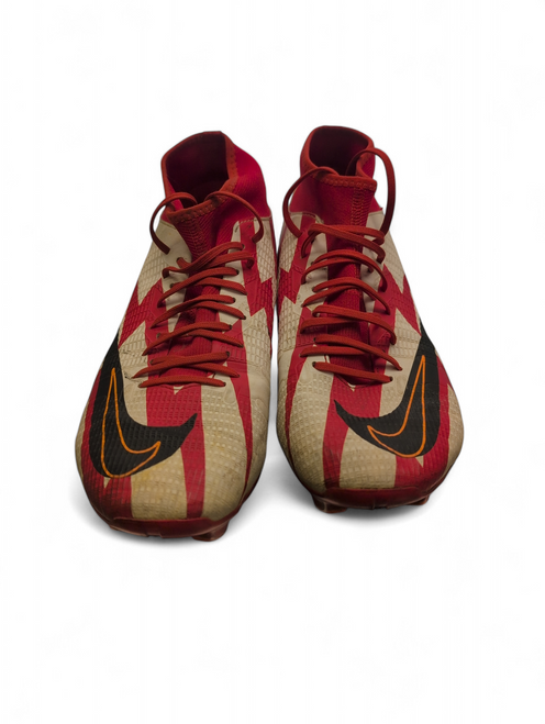 Vist Large View of Product Image Which is Used Nike MERCURIAL CR7 Soccer Cleats Red Senior 9.5