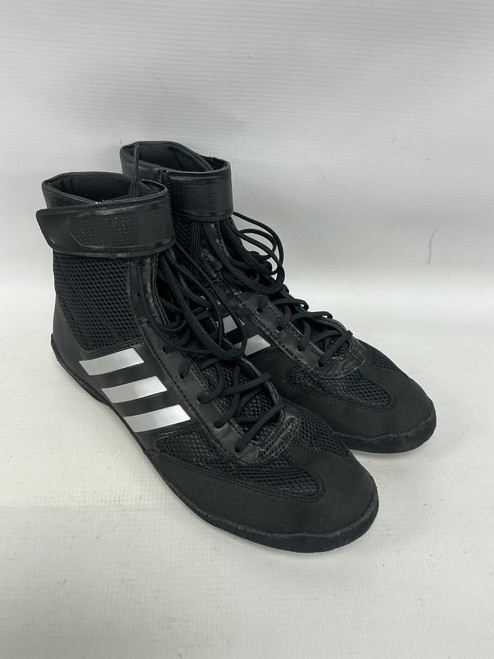 Vist Large View of Product Image Which is Used Adidas Wrestling Shoes Black Senior 9