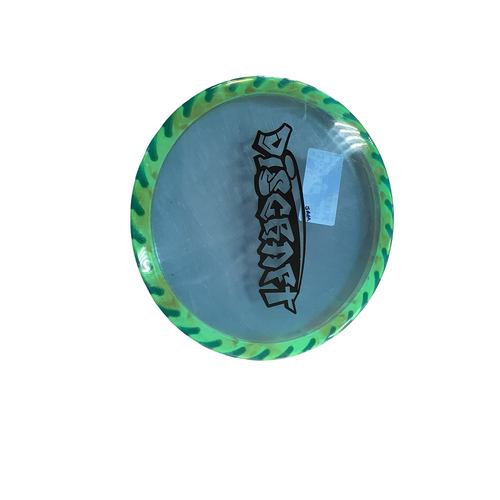 Vist Large View of Product Image Which is Used Discraft BUZZSAW Disc Golf Mid Range Green