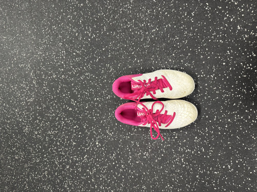 Vist Large View of Product Image Which is Used Under Armour Soccer Cleats White Youth 13.0