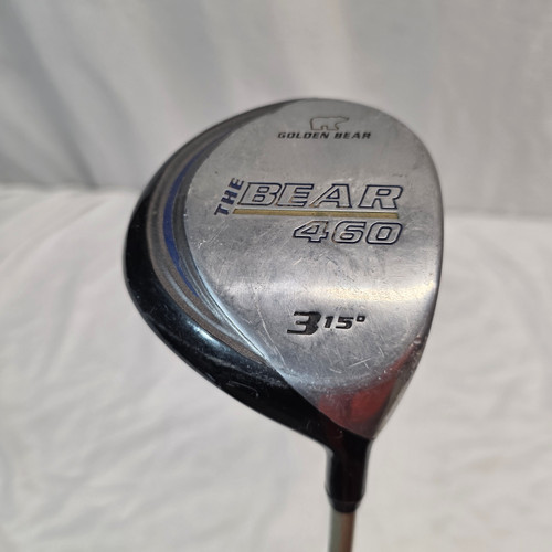 Vist Large View of Product Image Which is Used Golden Bear THE BEAR 460 Mens Fairway Wood RH 3 Wood