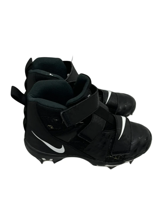 Vist Large View of Product Image Which is Used Nike Force Savage Shark Jr 1 FB Cleats Black  