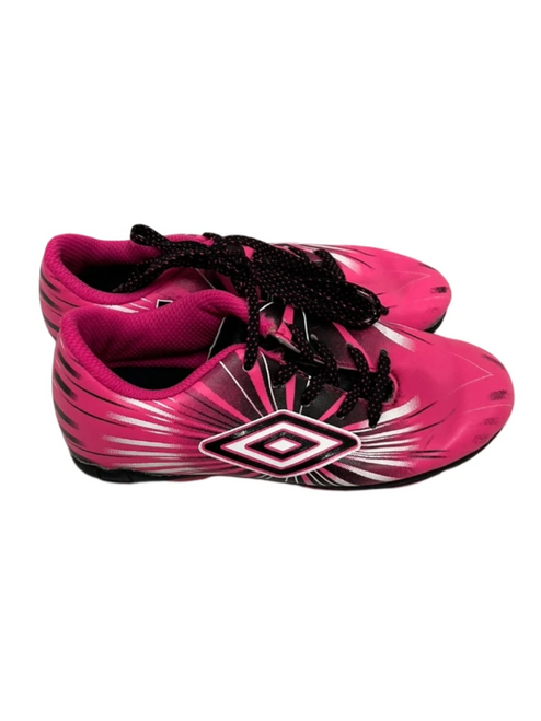 Vist Large View of Product Image Which is Used Umbro Youth 11 Soccer Cleats Pink