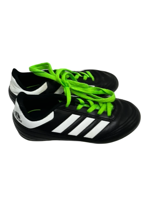 Vist Large View of Product Image Which is Used Adidas Goletto Youth 12.5 Soccer Cleats Black 