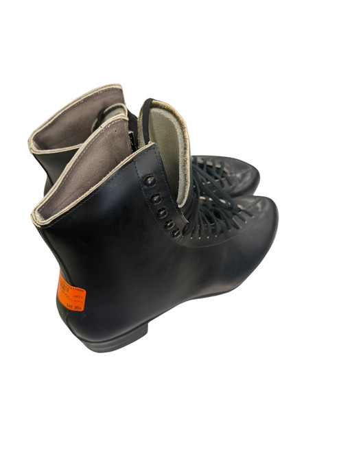 Vist Large View of Product Image Which is Used Riedell BLACK Mens Figure Skate Black Senior 12