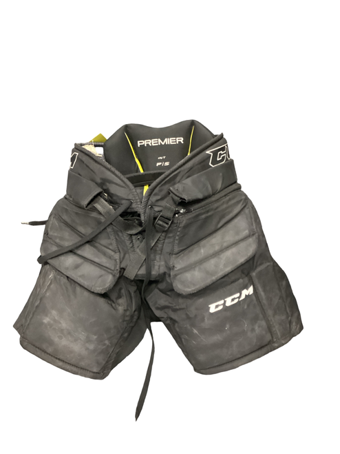 Vist Large View of Product Image Which is Used CCM PREMIER Inter Goalie Pant Black SM