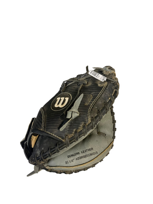 Vist Large View of Product Image Which is Used Wilson A360 BB/SB Catchers RH Throw Black 30 1/2"