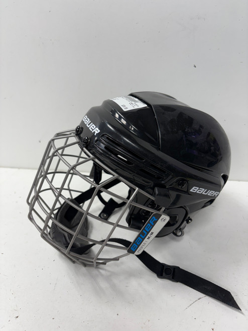 Vist Large View of Product Image Which is Used Bauer 2100 Helmet Cage Combo Black MD