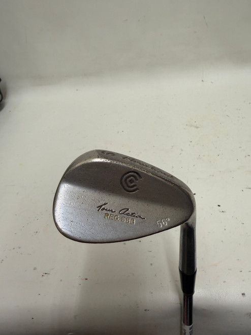 Vist Large View of Product Image Which is Used Cleveland TOUR ACTION REG 588 Golf Wedge Mens RH Sand Wedge