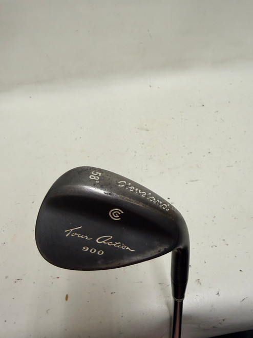 Vist Large View of Product Image Which is Used Cleveland TOUR ACTION 900 Golf Wedge Mens RH 58 Degree
