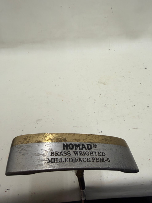 Vist Large View of Product Image Which is Used Nomad MILLED FACE PBM-6 Mens Putter RH