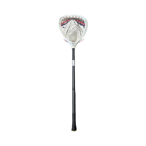 Vist Large View of Product Image Which is Used Warrior NEMESIS 2 HEAD/DRAGON FLY 7 SHAFT Mens Goalie Stick White
