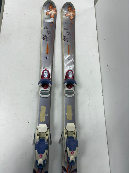 Vist Large View of Product Image Which is Used Rossignol FUN GIRL Girls DH Ski/Binding Purple 130 cm