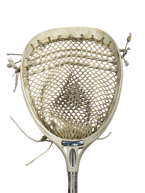 Vist Large View of Product Image Which is Used Warrior KRYPTOLYTE Mens Goalie Stick White