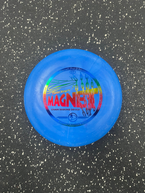 Vist Large View of Product Image Which is Used Discraft MAGNET Disc Golf Putter Royal Blue
