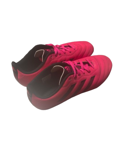 Vist Large View of Product Image Which is Used Adidas Soccer Cleats Pink Senior 5.5