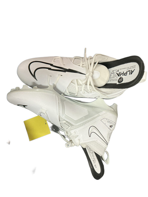 Vist Large View of Product Image Which is Used Nike Adult FB Cleats White Senior 12