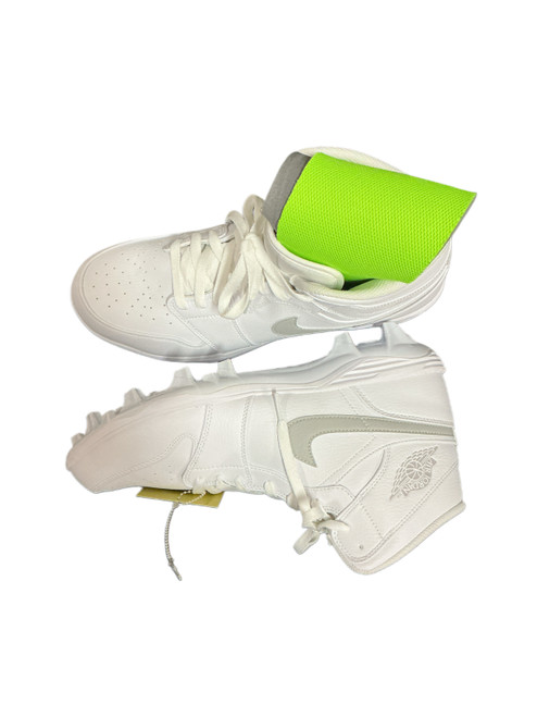 Vist Large View of Product Image Which is Used Nike Adult FB Cleats White Senior 12