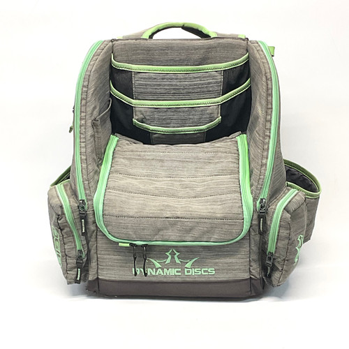 Vist Large View of Product Image Which is Used Dynamic Discs COMMANDER Disc Golf Backpack Grey